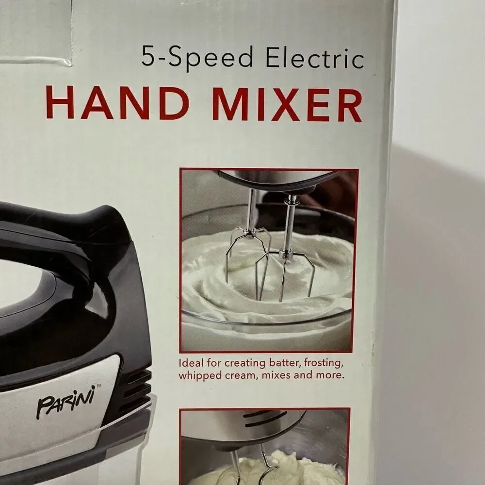 Parini Cookware | 5 Speed Electric Hand Mixer